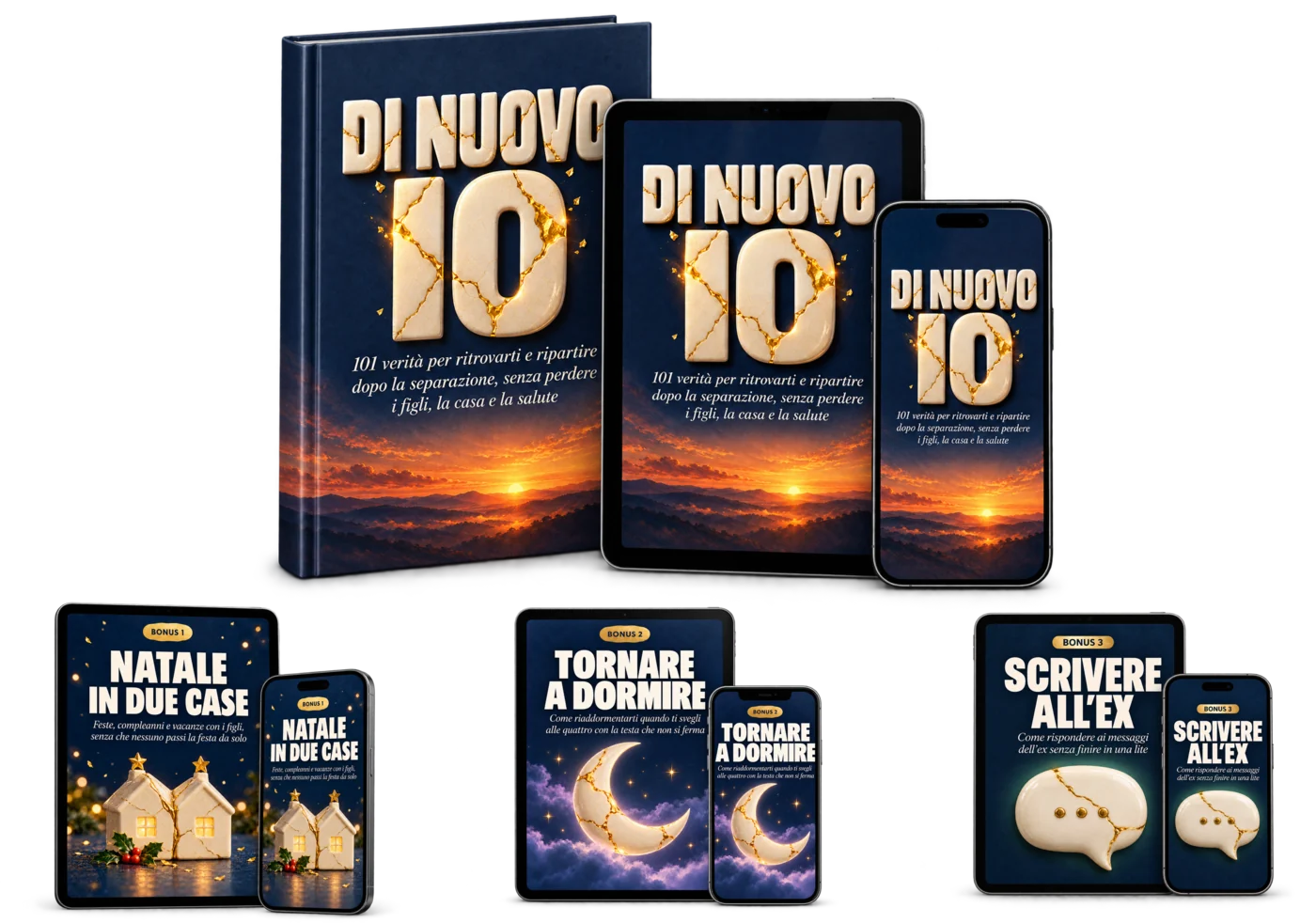 La guida Di Nuovo Io con i tre bonus